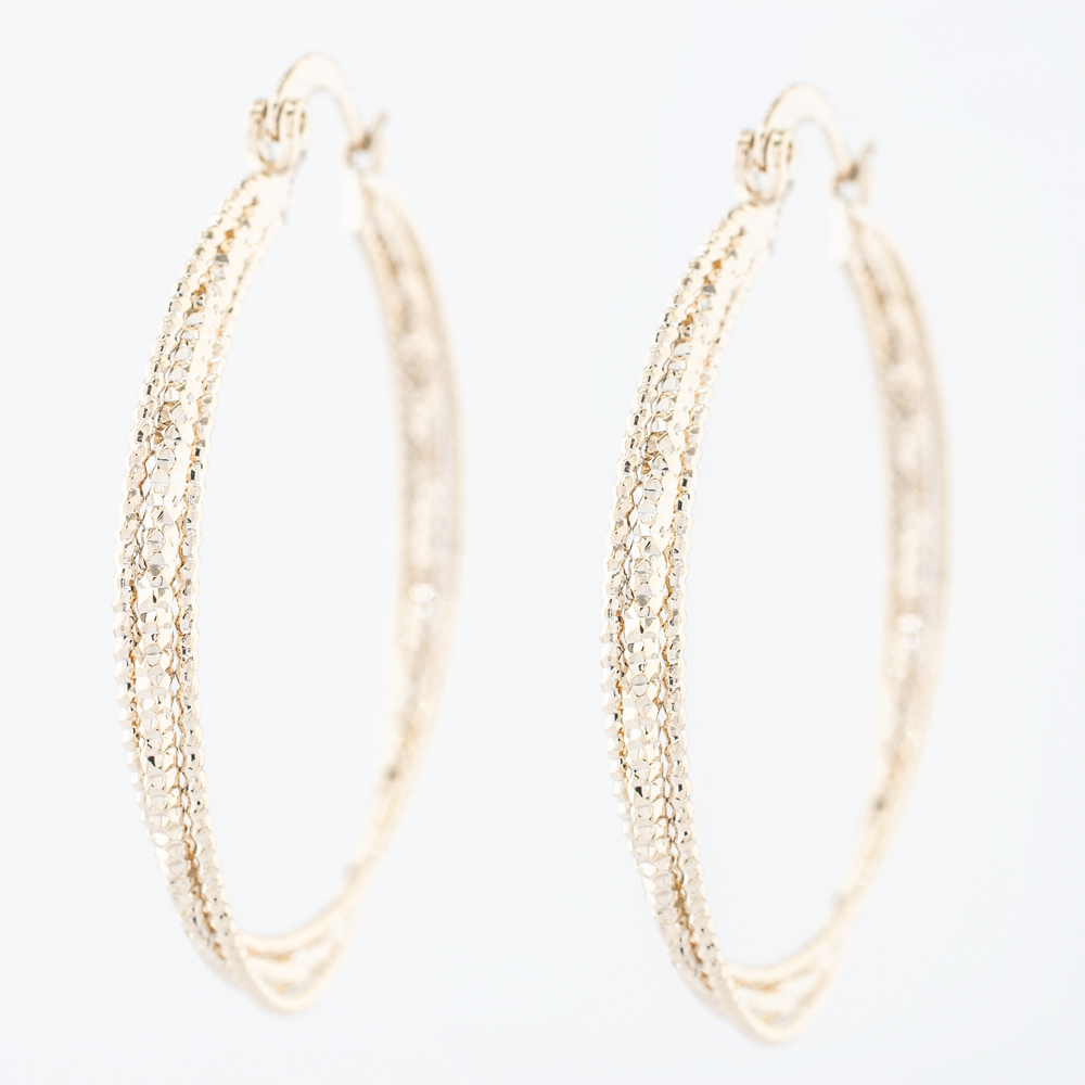 ARRACADA CHAPA GOLDEN CASTING