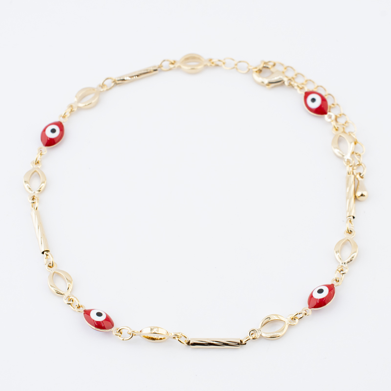PULSERA CHAPA GOLDEN COLORS