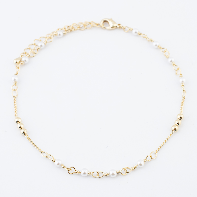 PULSERA CHAPA PEARLTIME