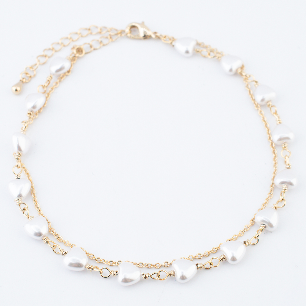 PULSERA CHAPA PEARLTIME