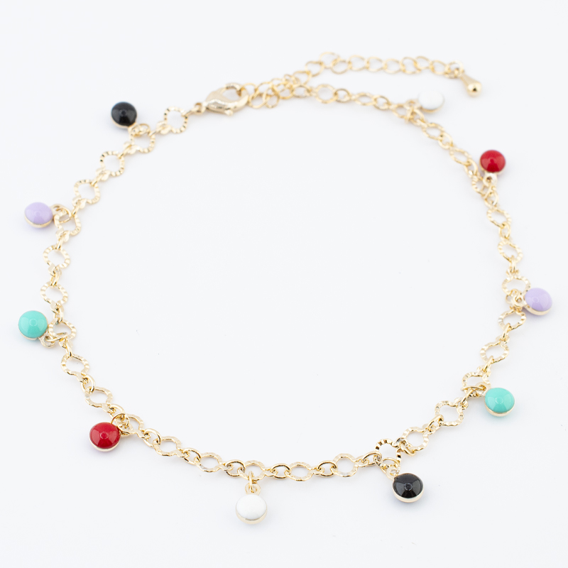 PULSERA CHAPA GOLDEN COLORS