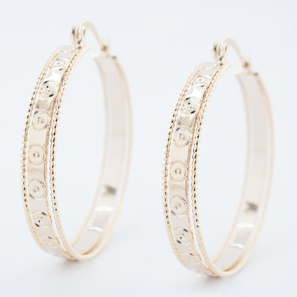 ARRACADA CHAPA GOLDEN CASTING
