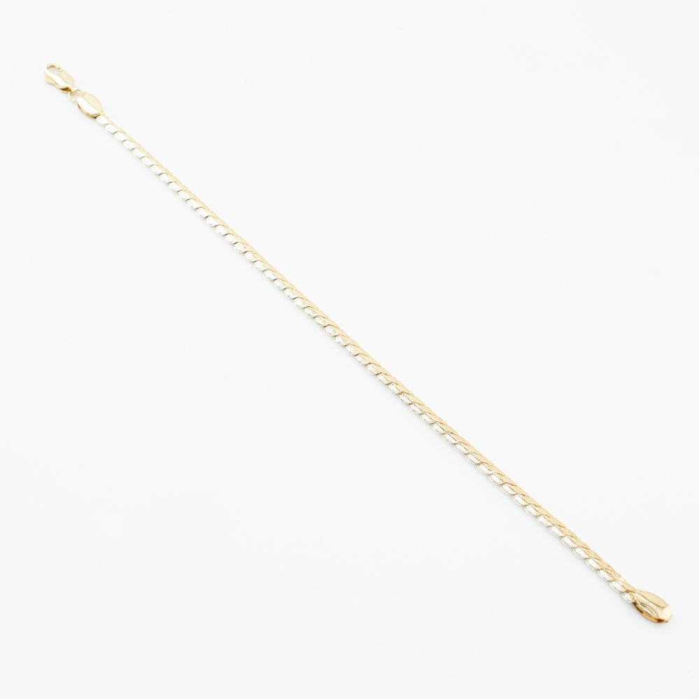PULSERA BITONO GOLDEN CASTING
