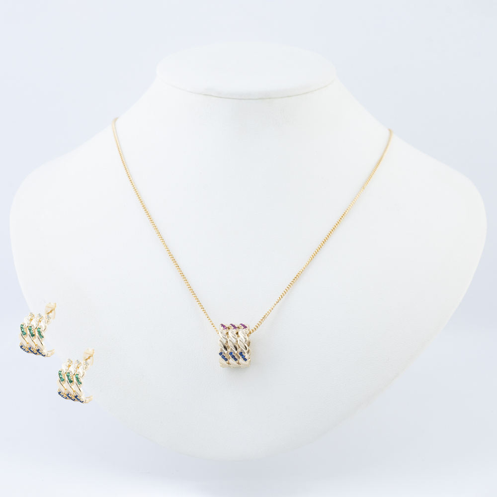 SET CHAPA GOLDEN RAINBOW