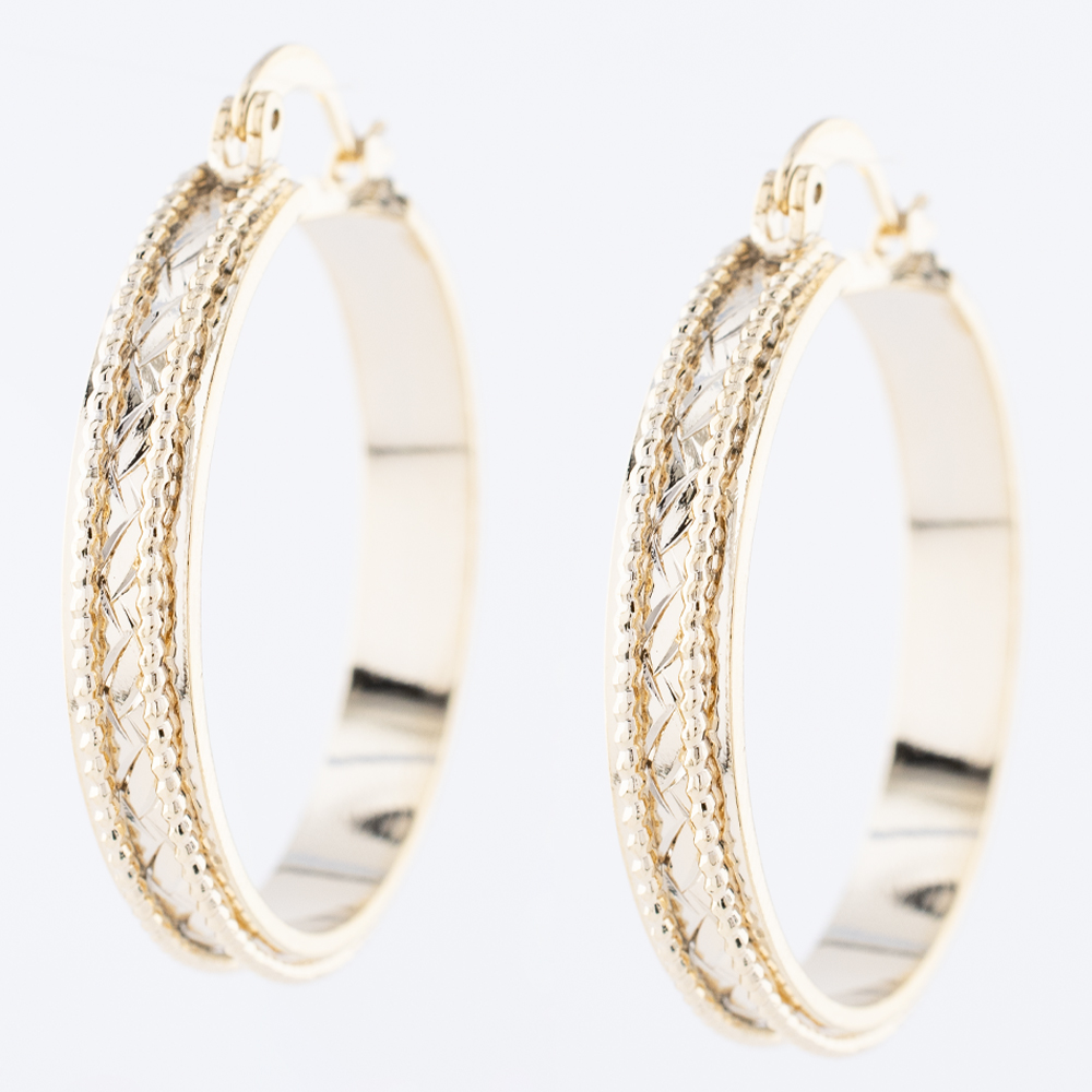ARRACADA CHAPA GOLDEN CASTING