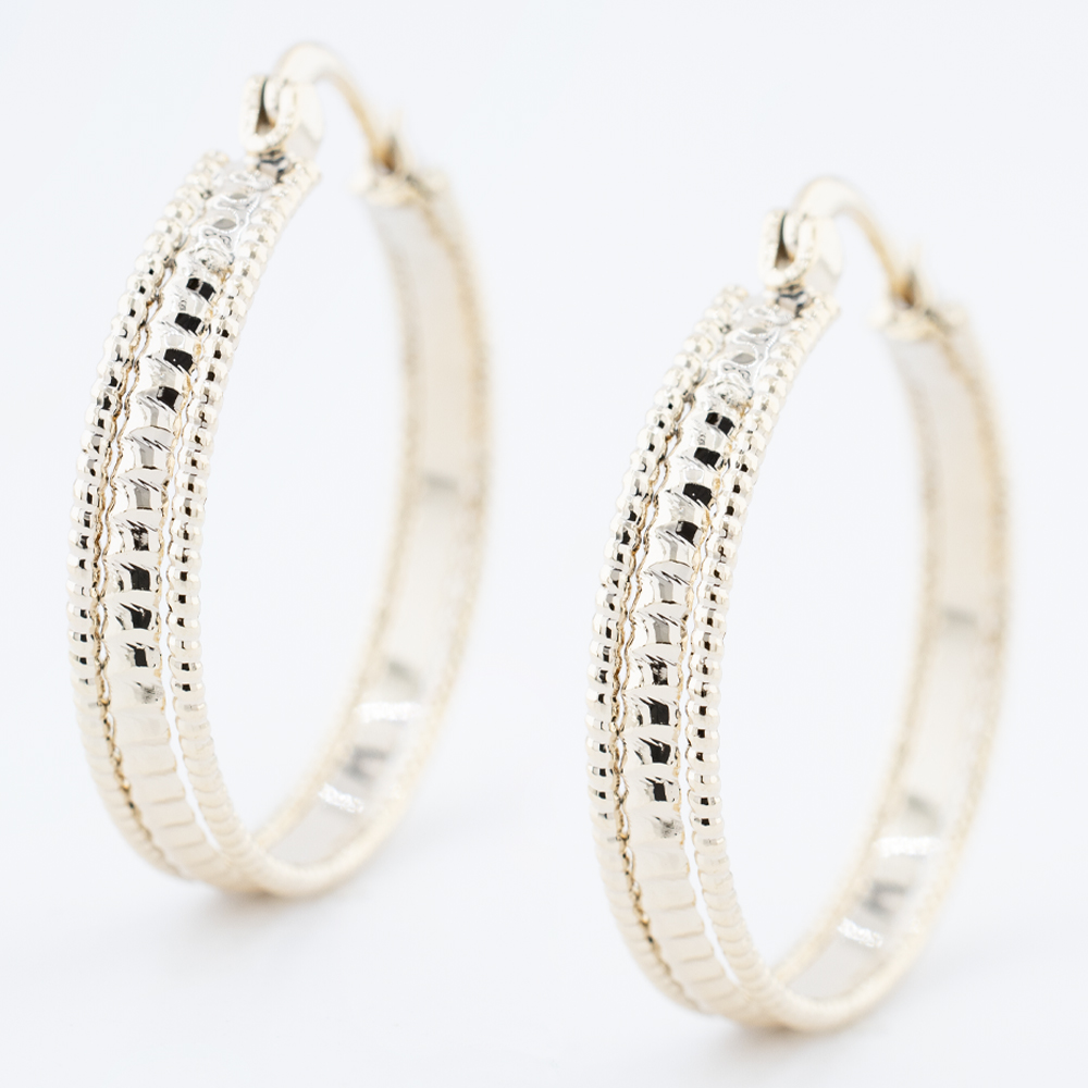 ARRACADA CHAPA GOLDEN CASTING
