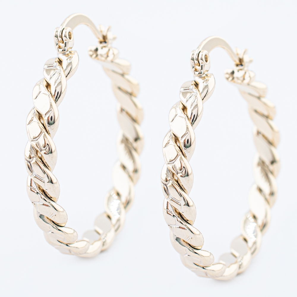 ARRACADA CHAPA GOLDEN CASTING