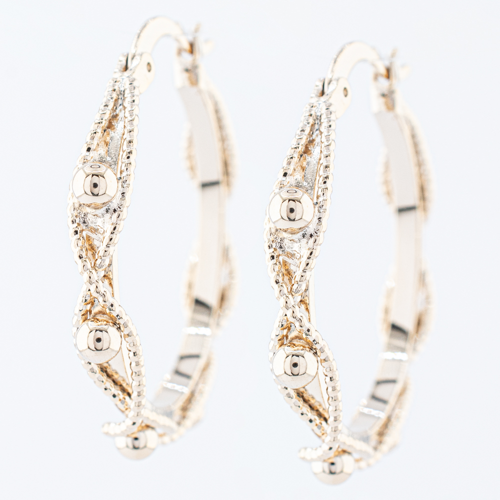 ARRACADA CHAPA GOLDEN CASTING