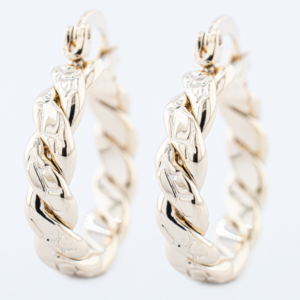 ARRACADA CHAPA GOLDEN CASTING