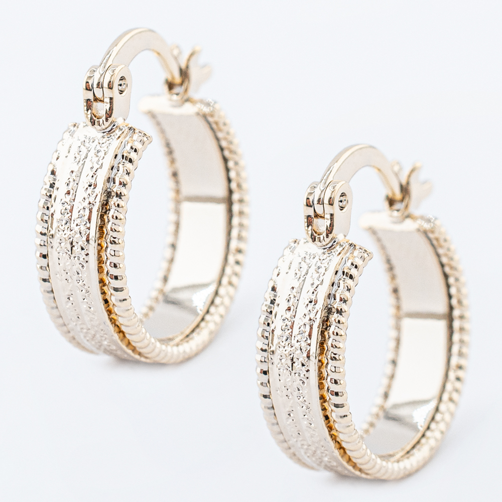 ARRACADA CHAPA GOLDEN CASTING