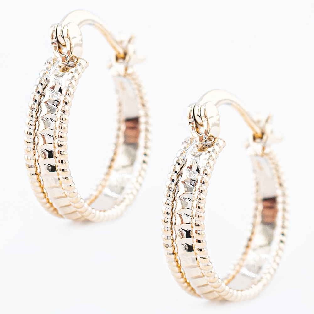 ARRACADA CHAPA GOLDEN CASTING