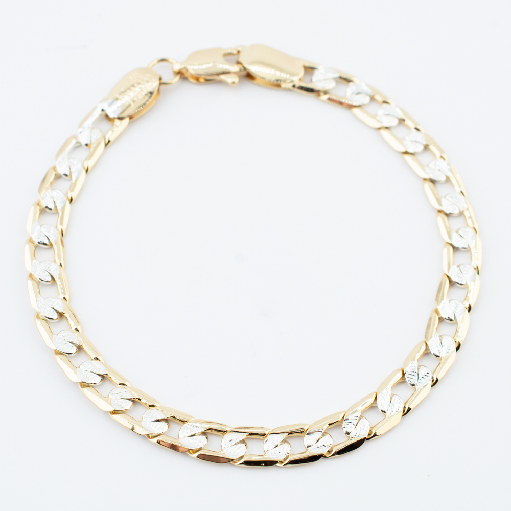 PULSERA BITONO GOLDEN CASTING
