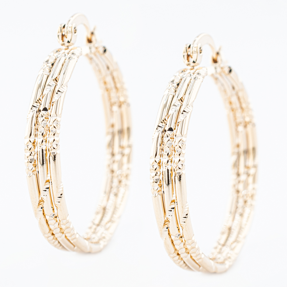 ARRACADA CHAPA GOLDEN CASTING