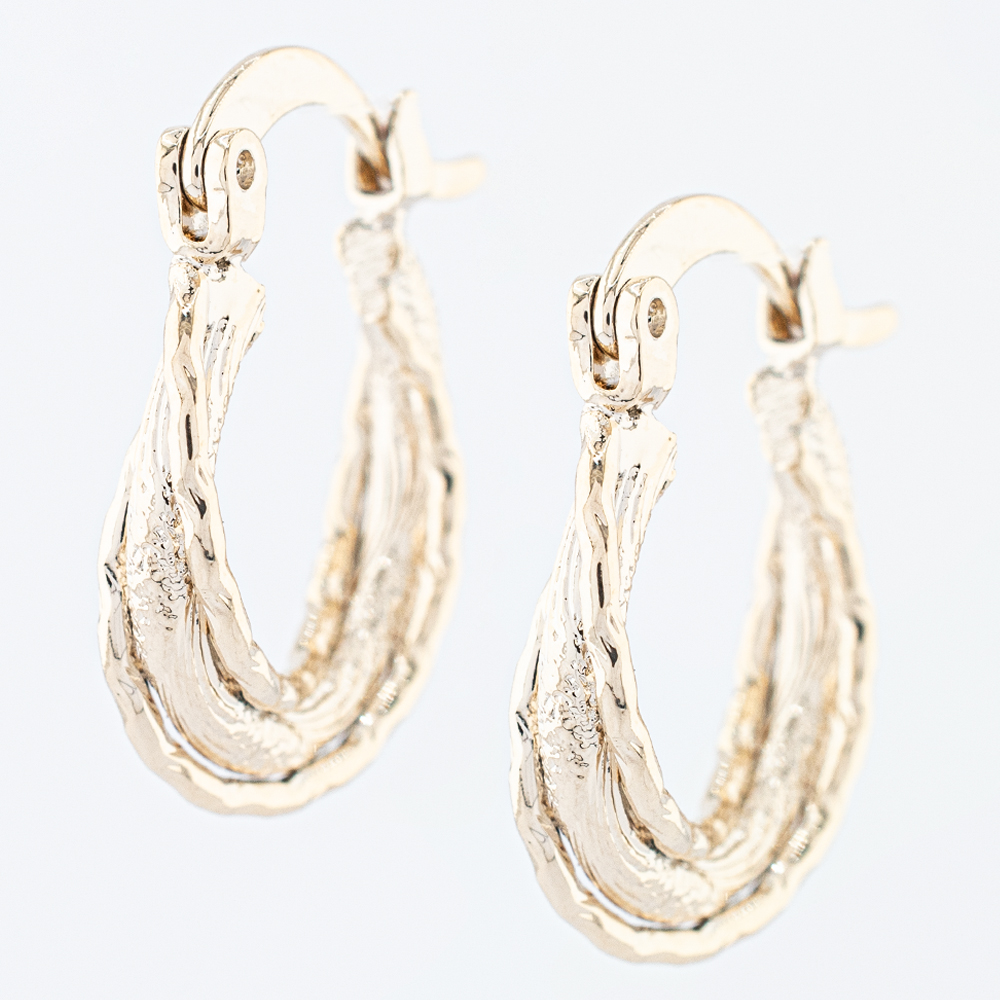 ARRACADA CHAPA GOLDEN CASTING