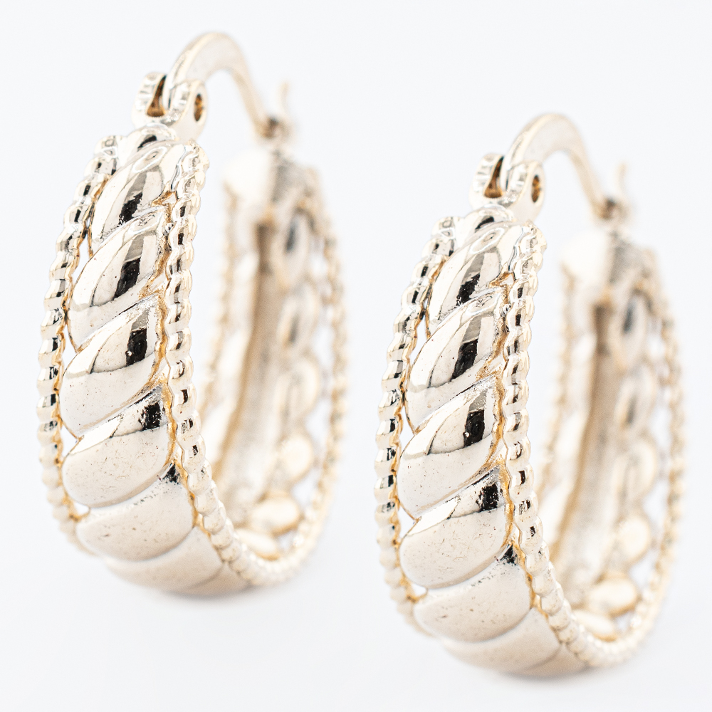 ARRACADA CHAPA GOLDEN CASTING