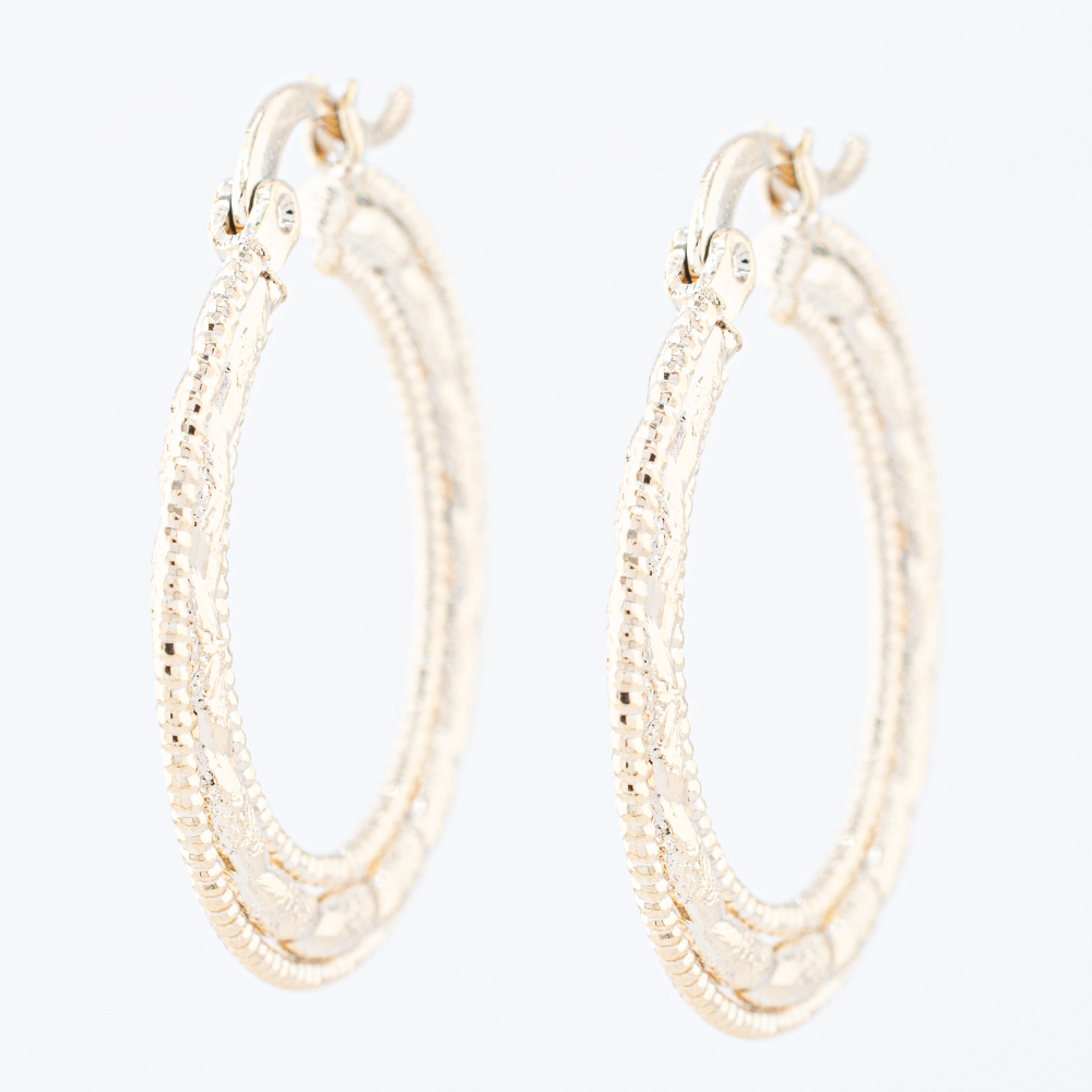 ARRACADA CHAPA GOLDEN CASTING