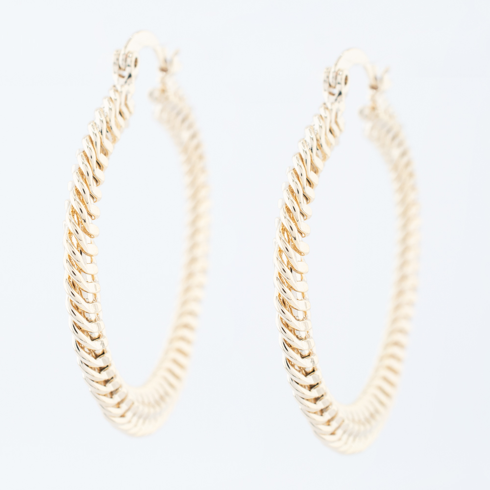 ARRACADA CHAPA GOLDEN CASTING