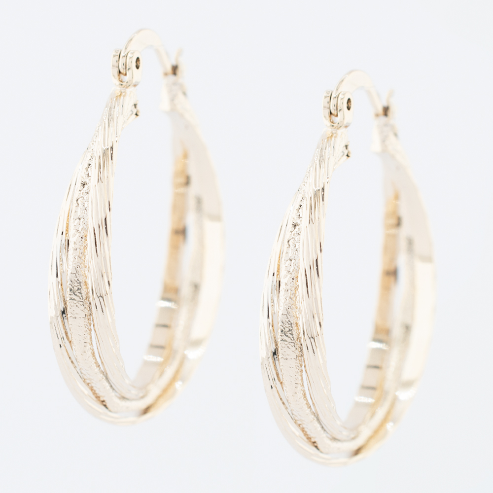 ARRACADA CHAPA GOLDEN CASTING