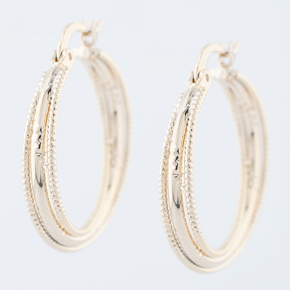 ARRACADA CHAPA GOLDEN CASTING