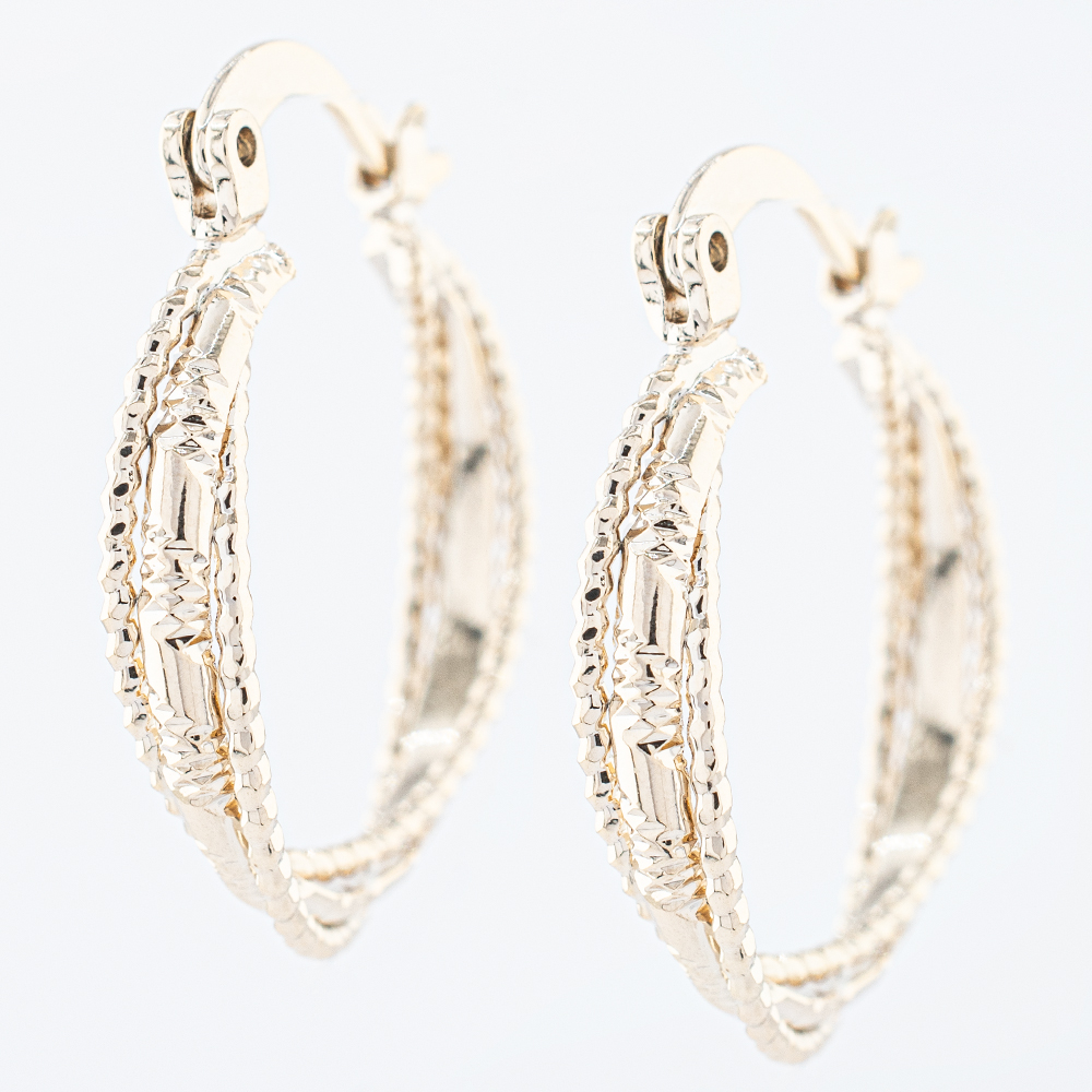 ARRACADA CHAPA GOLDEN CASTING