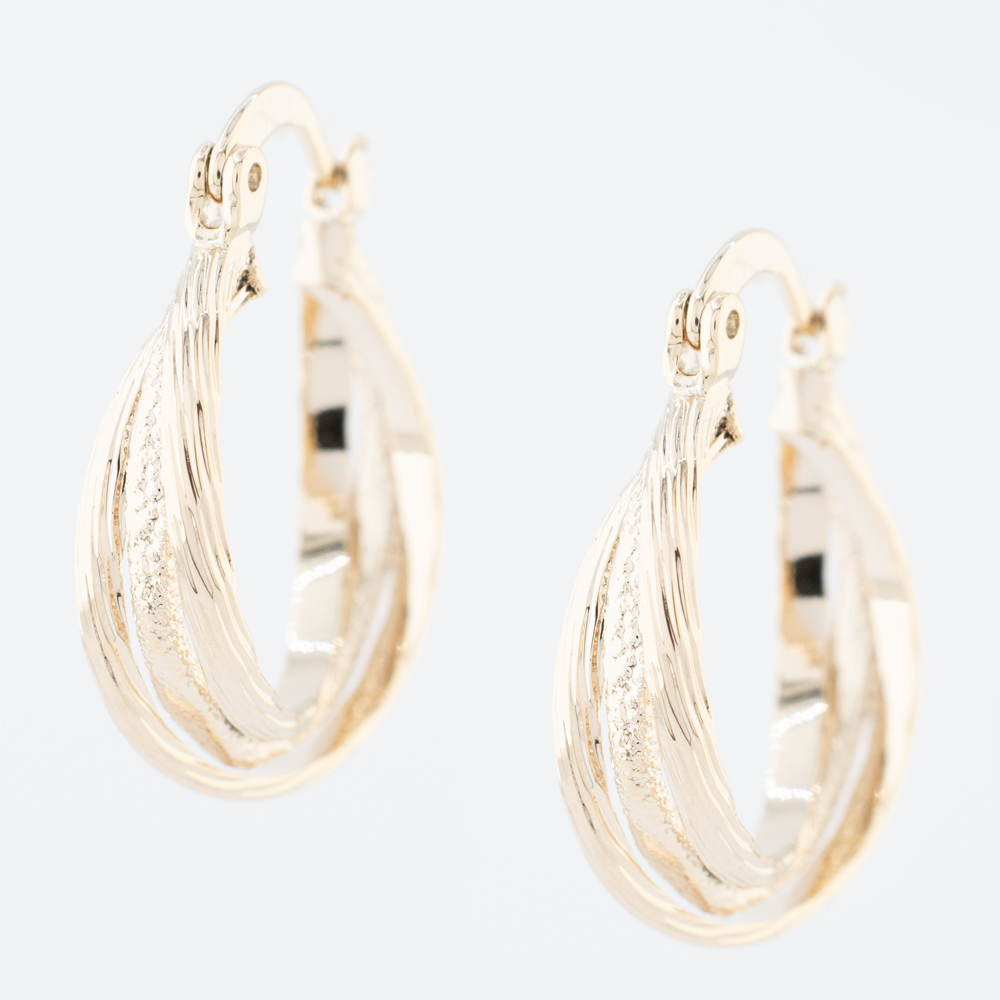 ARRACADA CHAPA GOLDEN CASTING