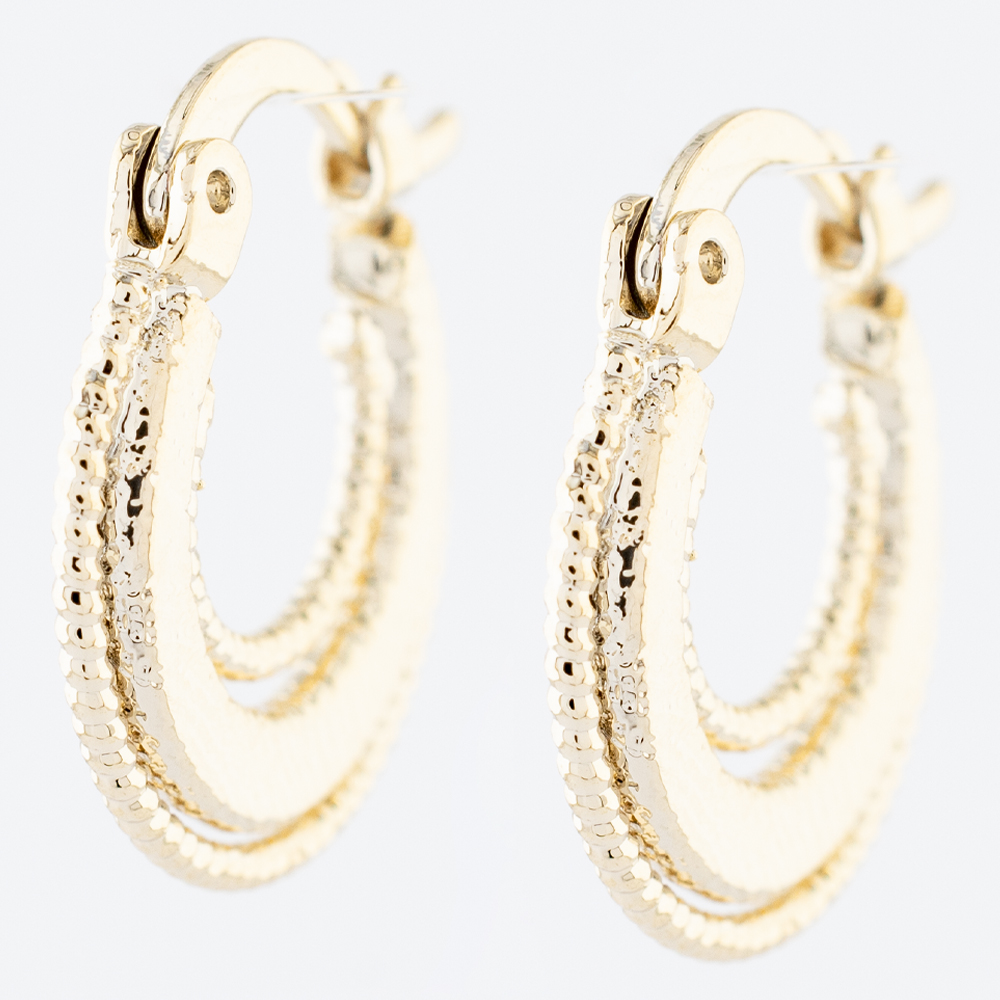 ARRACADA CHAPA GOLDEN CASTING