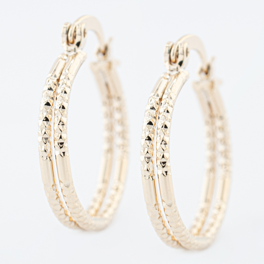 ARRACADA CHAPA GOLDEN CASTING