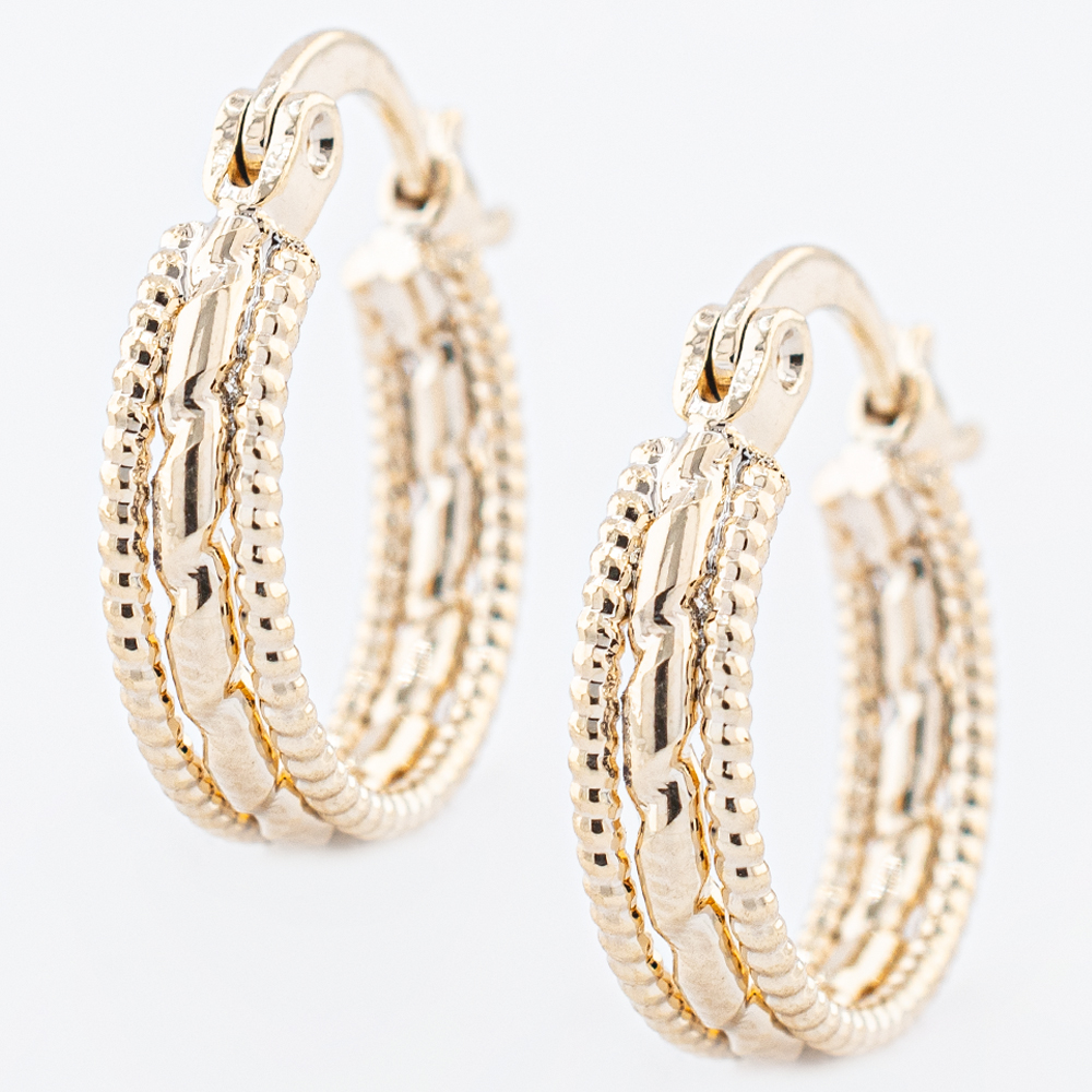 ARRACADA CHAPA GOLDEN CASTING