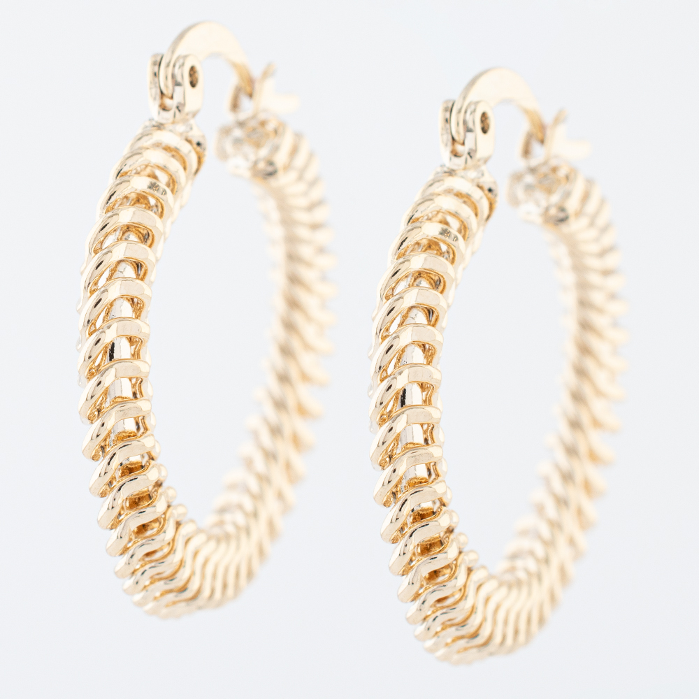 ARRACADA CHAPA GOLDEN CASTING