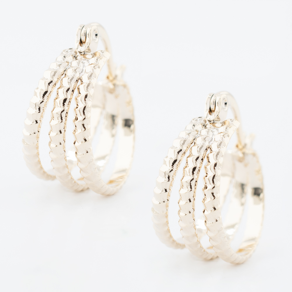 ARRACADA CHAPA GOLDEN CASTING