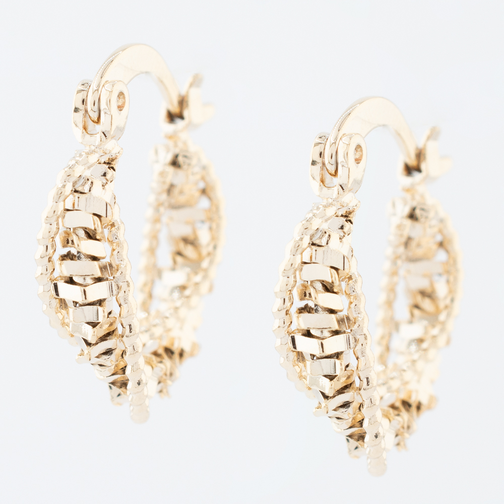 ARRACADA CHAPA GOLDEN CASTING