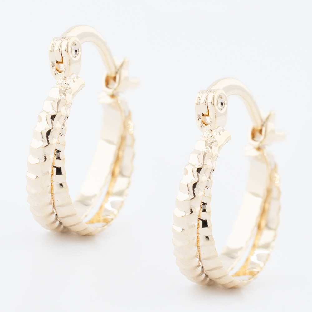 ARRACADA CHAPA GOLDEN CASTING