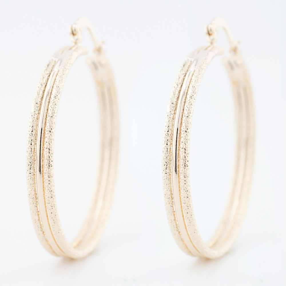 ARRACADA CHAPA GOLDEN CASTING