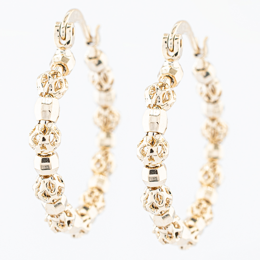 ARRACADA CHAPA GOLDEN CASTING