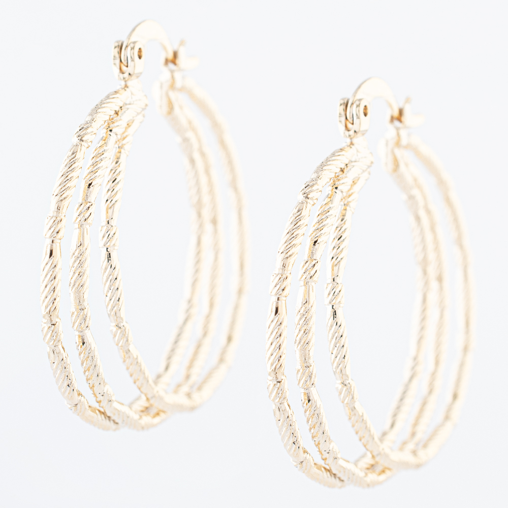 ARRACADA CHAPA GOLDEN CASTING
