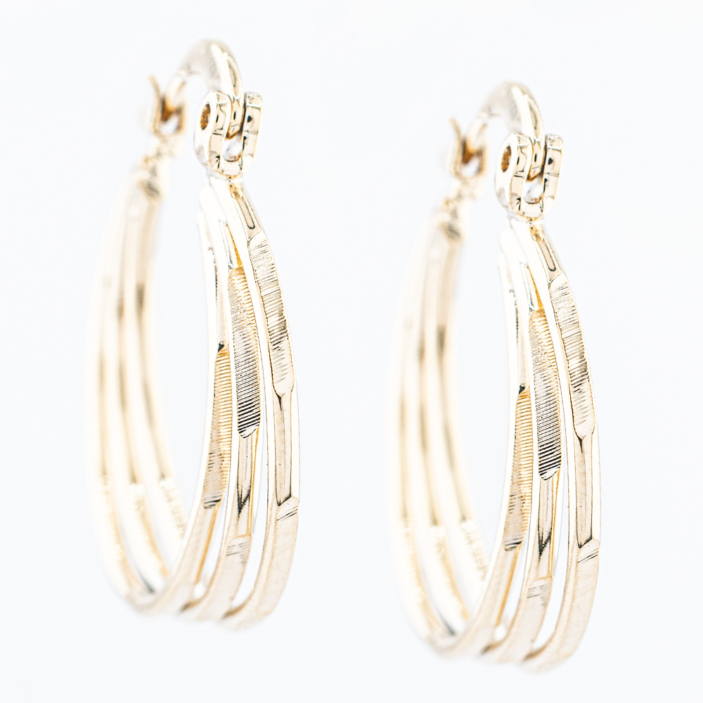 ARRACADA CHAPA GOLDEN CASTING