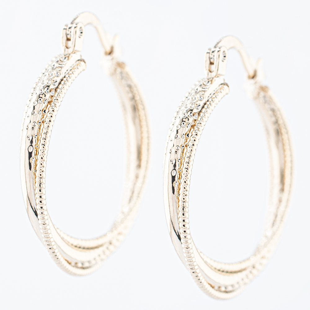 ARRACADA CHAPA GOLDEN CASTING