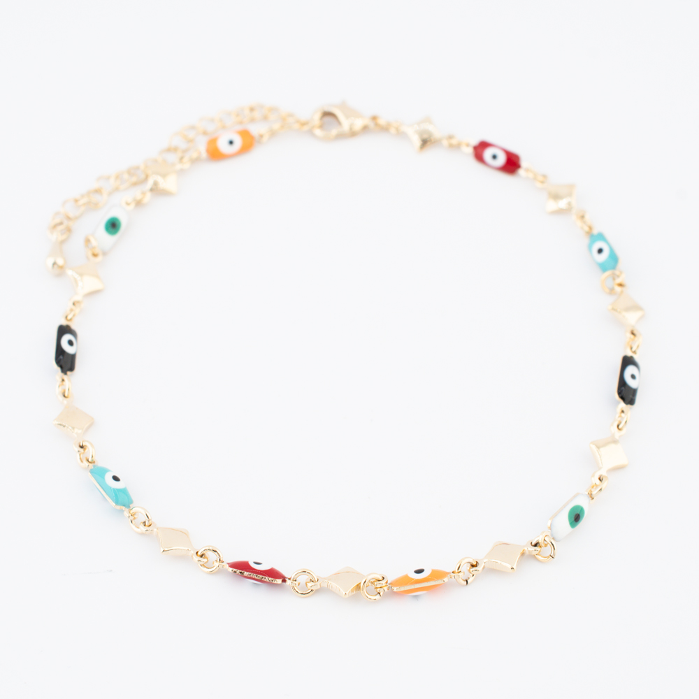 PULSERA CHAPA GOLDEN COLORS