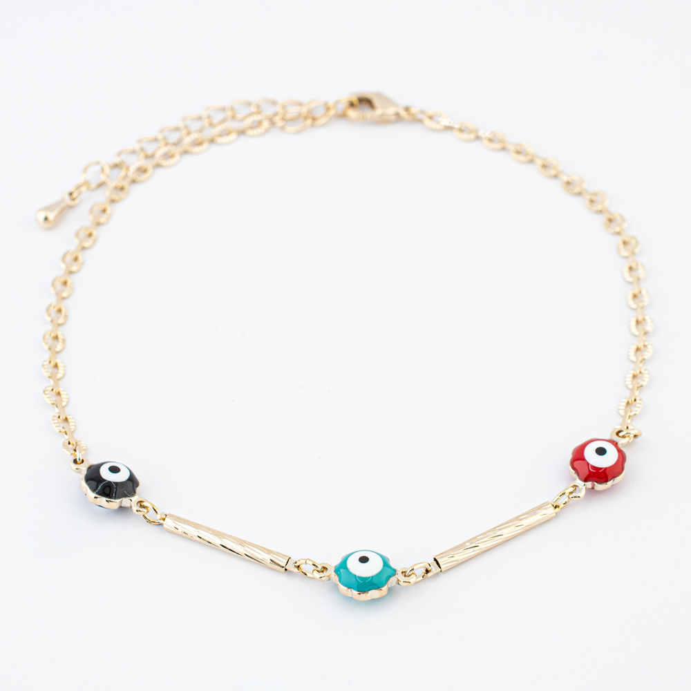 PULSERA CHAPA GOLDEN COLORS