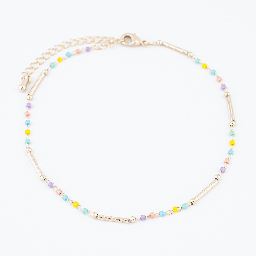 PULSERA CHAPA GOLDEN COLORS