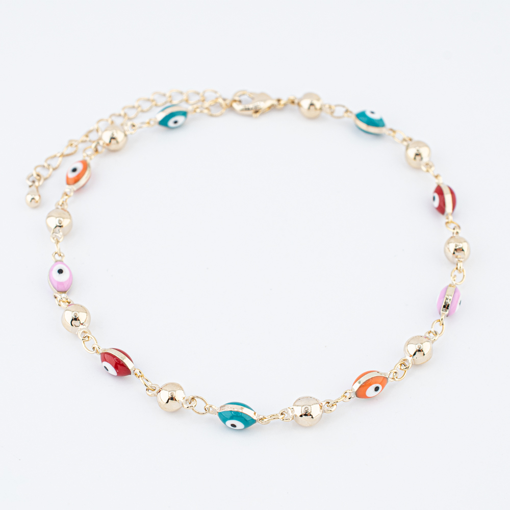 PULSERA CHAPA GOLDEN COLORS