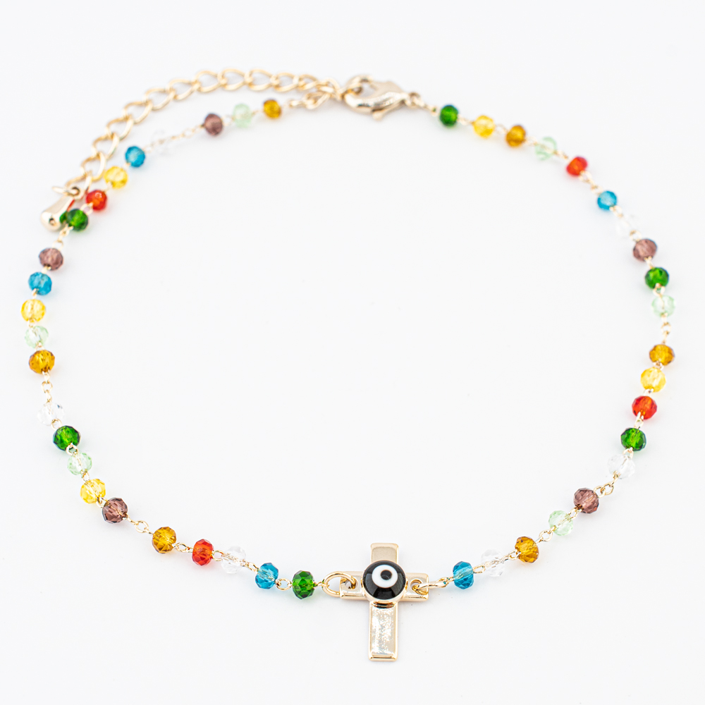 PULSERA CHAPA GOLDEN COLORS