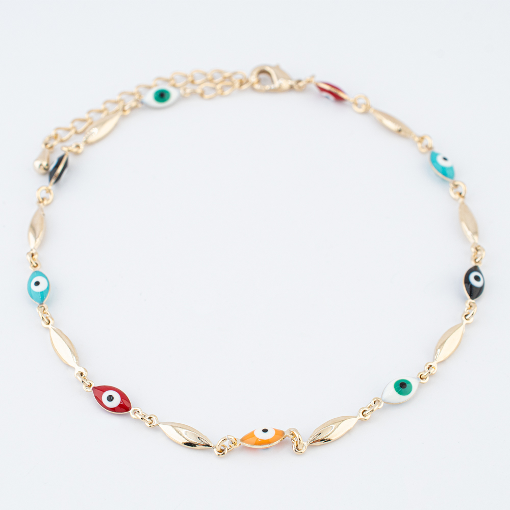 PULSERA CHAPA GOLDEN COLORS