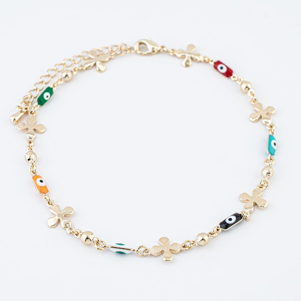 PULSERA CHAPA GOLDEN COLORS