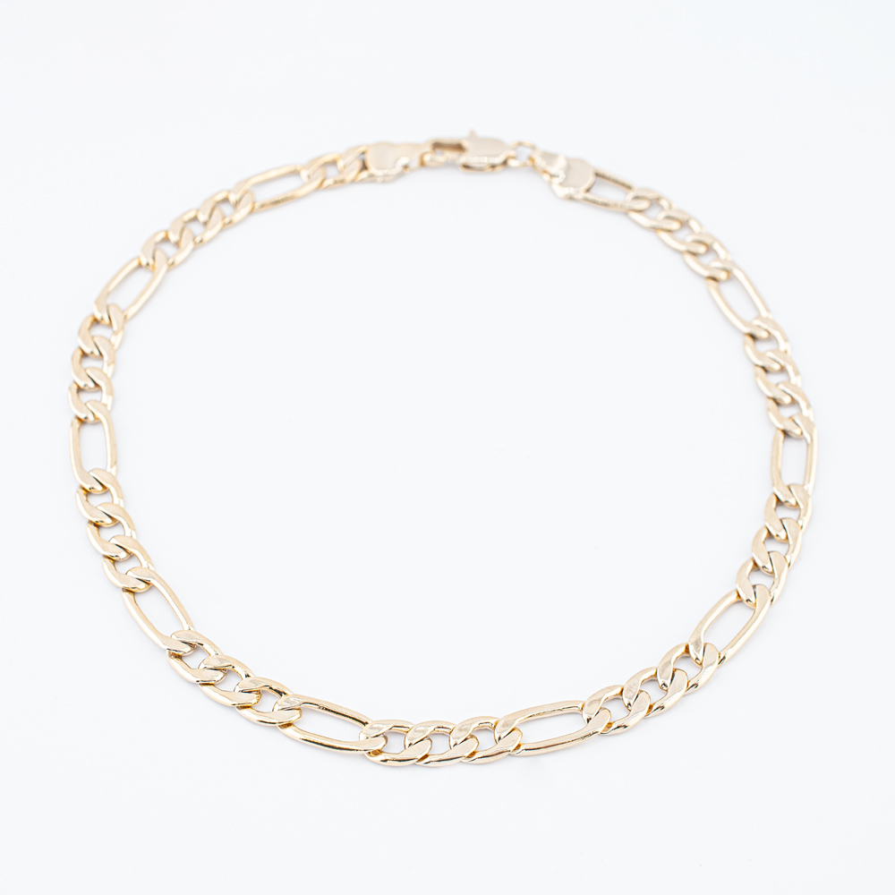 PULSERA CHAPA GOLDEN CASTING