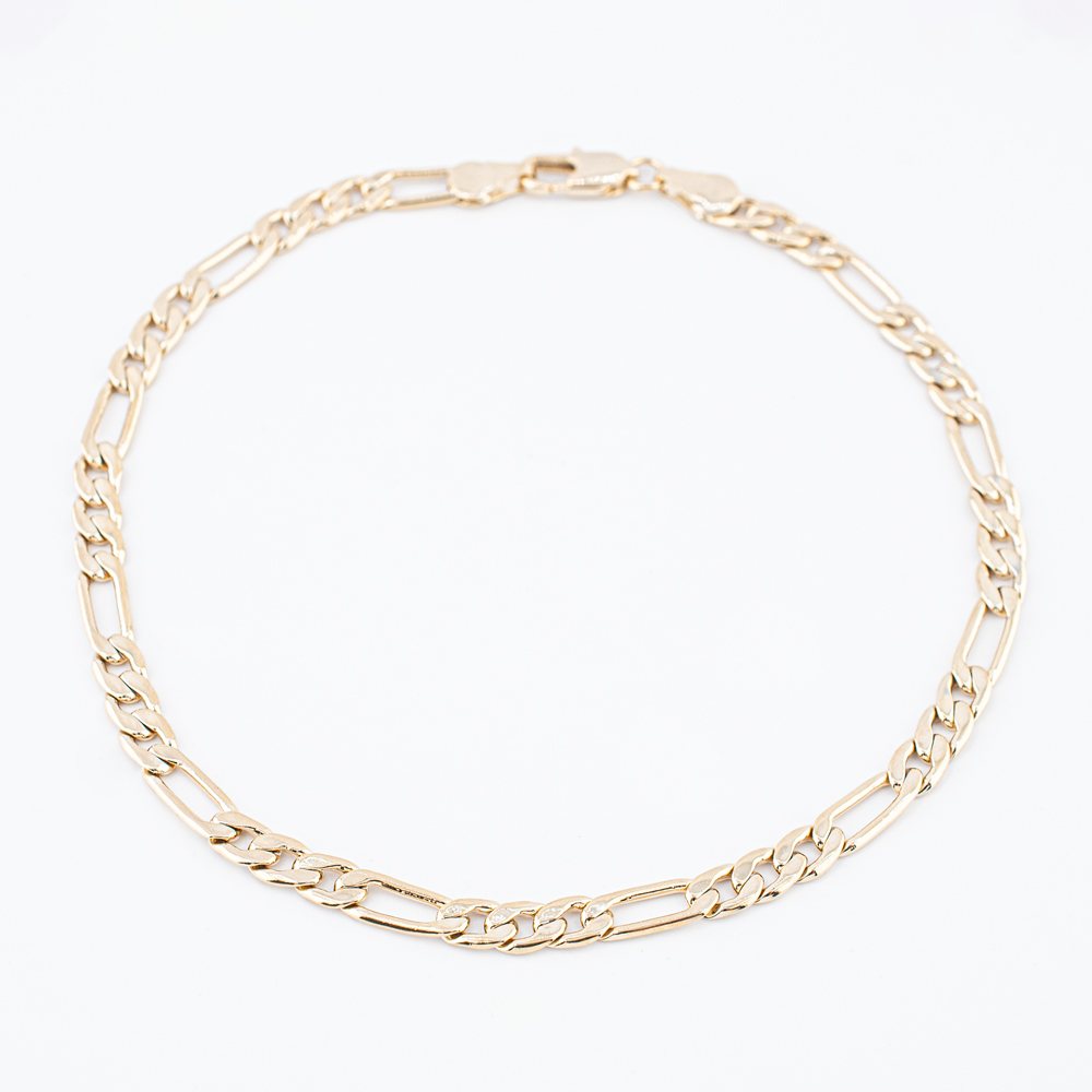 PULSERA CHAPA GOLDEN CASTING