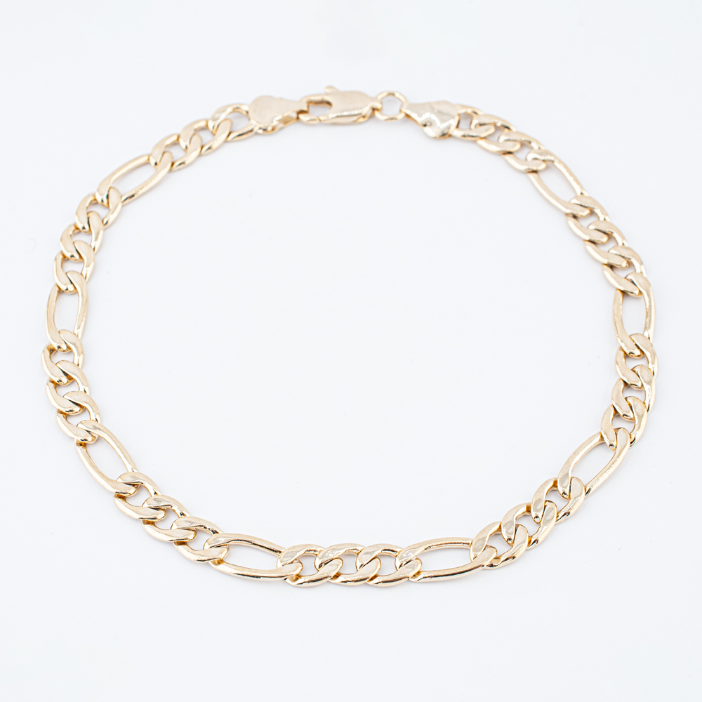 PULSERA CHAPA GOLDEN CASTING