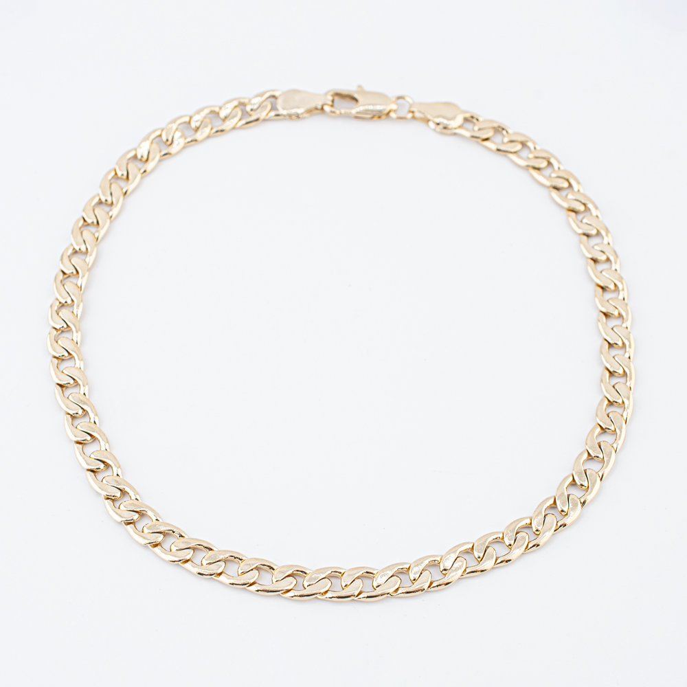 PULSERA CHAPA GOLDEN CASTING