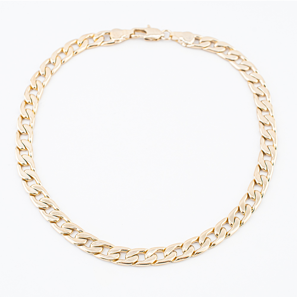 PULSERA CHAPA GOLDEN CASTING