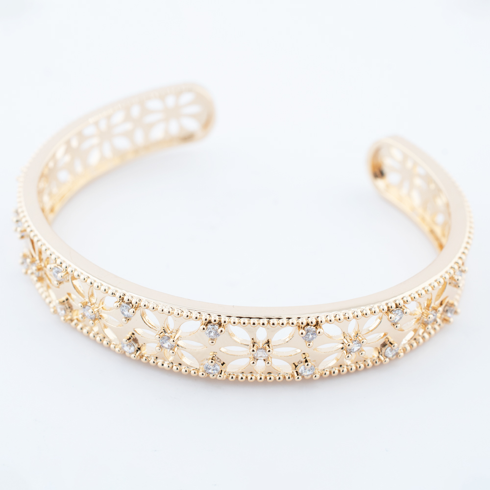 BRAZALETE CHAPA CRYSTIME